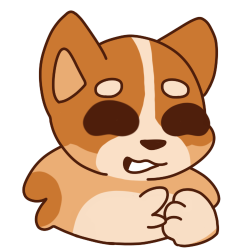 An anime style drawing of Bingo from Bluey